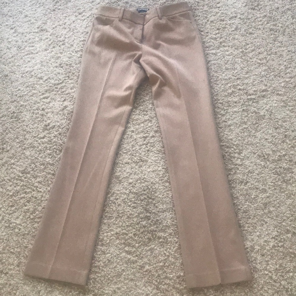 Express Editor pant, camel